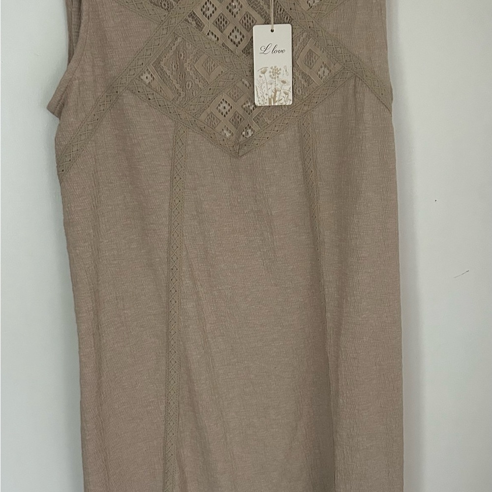 Love Taupe Knit Dress